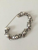 Georg Jensen Sterling Sølv Armbånd No 15 fra 1933-1944 - Danam Antik