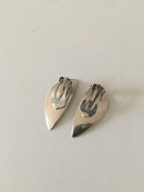 Georg Jensen øreklips af sterling sølv. - Danam Antik