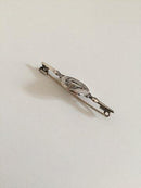 Georg Jensen Sterling Sølv Broche med vikingeskib No 220 - Danam Antik