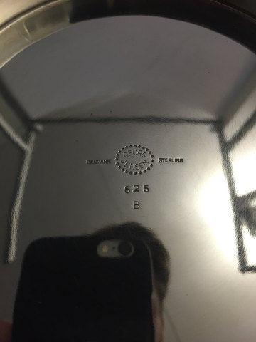 Georg Jensen Sterling Sølv Fadskål No 625B - Danam Antik
