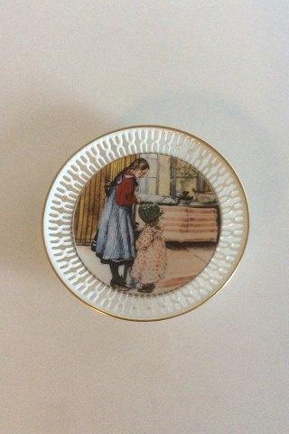 Bing & Grøndahl Carl Larsson Mini Platte "Køkkenet". - Danam Antik