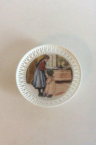 Bing & Grøndahl Carl Larsson Mini Platte "Køkkenet". Uden Guld - Danam Antik