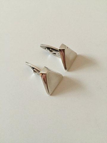 Bent Knudsen Manchetknapper i Sterling Sølv No 38 - Danam Antik