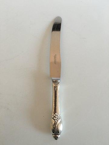 Evald Nielsen No 6 Sølv Spisekniv 22,5cm - Danam Antik