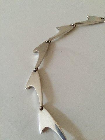 Bent Knudsen Sterling Sølv Halskæde - Danam Antik