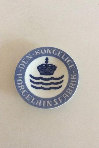 Royal Copenhagen Forhandler Skilt. Tidligt - Danam Antik
