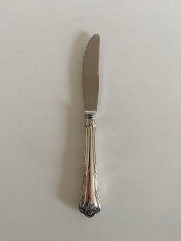 Cohr Herregård Sølv Steak Kniv med Skær. 20.7 cm L. - Danam Antik