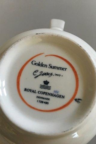 Royal Copenhagen Golden Summer / Gylden Sommer Krus No 495 - Danam Antik