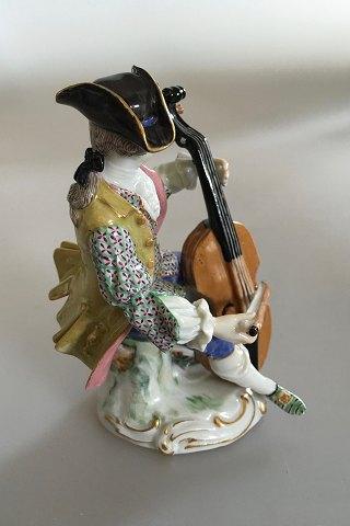Meissen Mand med Violin Figurine - Danam Antik
