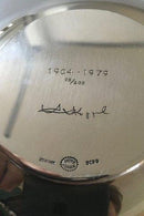 Georg Jensen Sterling Sølv Skål med Emaljemotiv - Danam Antik