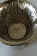 Georg Jensen Sølv Vase med Ravsten No 116 - Danam Antik