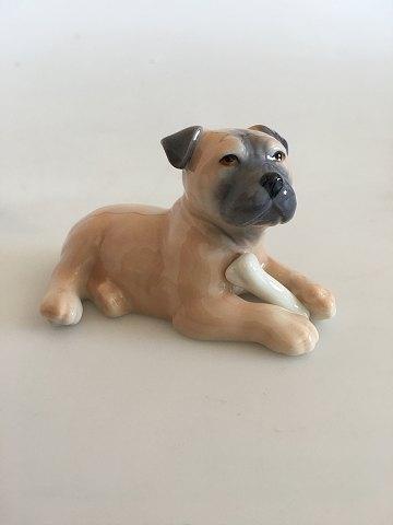 Royal Copenhagen "Puppy Collection Boxer Figurine No 748 - Danam Antik