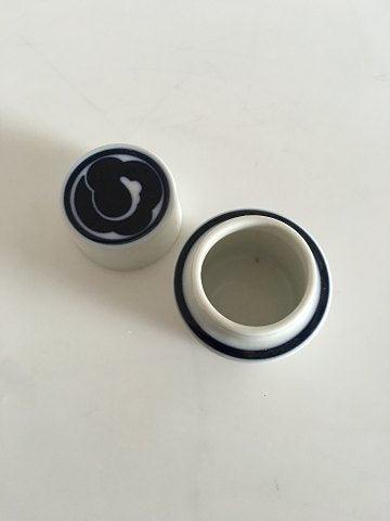 Royal Copenhagen Indigo Lille Beholder med Låg No 14917 - Danam Antik