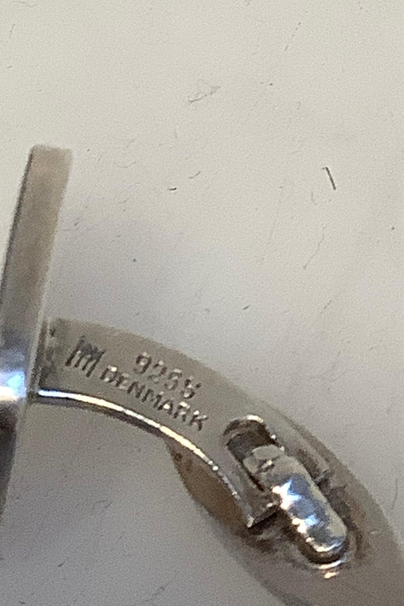 Hans Hansen Sterling Sølv Manchet knapper No 637 E - Danam Antik