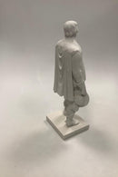Royal Copenhagen Thorvaldsen Bisque Figur af Kong Christian IV - Danam Antik