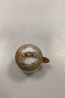 Sæt på 12 Antikke Royal Copenhagen Flora Danica Cremekopper No 20/3514 - Danam Antik