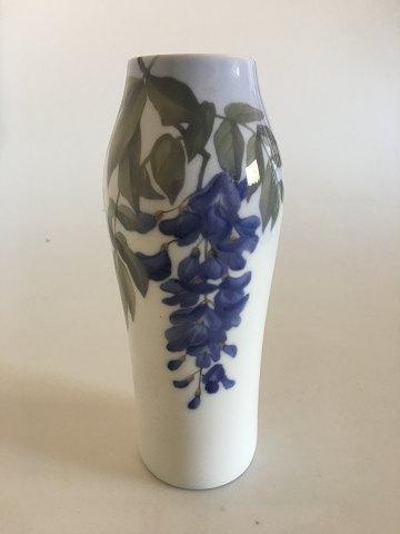 Royal Copenhagen Vase No 181/232 med Blåregn Motiv - Danam Antik