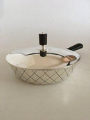 Georg Jensen Sterling Sølv Sigvard Bernadotte Kasserolle no. 909A med Træhåndtag. - Danam Antik