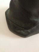 Siegfried Wagner Bronze figur af leende dame fra Ib Rathje Bronzestøberi - Danam Antik