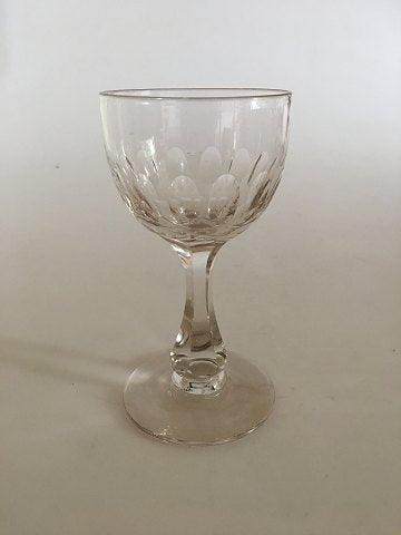Holmegaard Derby Rødvinsglas 14 cm H. - Danam Antik