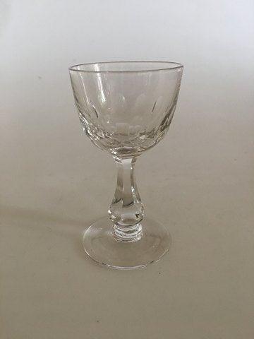 Holmegaard Derby Hedvinsglas 10 cm H. - Danam Antik
