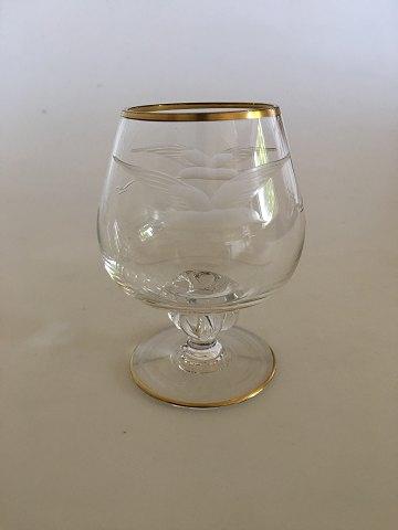 Lyngby Måge Cognac Glas fra Lyngby Glasværk - Danam Antik