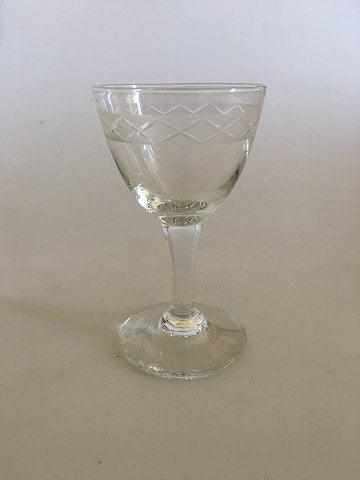 "Ejby" Hedvinsglas fra Holmegaard - Danam Antik