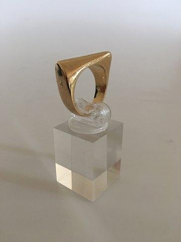 Georg Jensen 18K Guld Ring No 1141 af Henning Koppel - Danam Antik