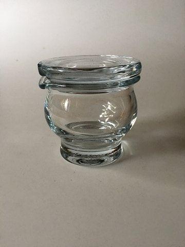 Holmegaard Glaskrukke med Låg til Marmelade, Sukker - Danam Antik