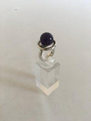 Hans Hansen Sterling Sølv Ring med Ametyst - Danam Antik