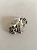 Georg Jensen Sterling Sølv Broche No 100B - Danam Antik