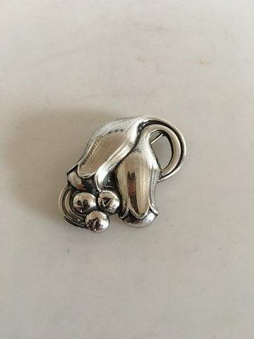 Georg Jensen Sterling Silver ブローチ No 100B