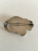 Georg Jensen Sterling Sølv Broche No 100B - Danam Antik