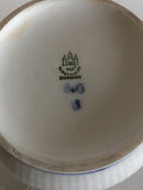 Bing & Grøndahl Blåmalet Musselmalet Riflet Kaffekande - Danam Antik