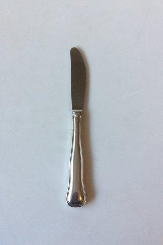 Dobbeltriflet Cohr Sølvplet Spisekniv med skær - Danam Antik