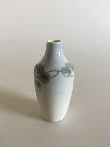 Rørstrand Art Noveau Lille Vase med Bladranke Motiv - Danam Antik