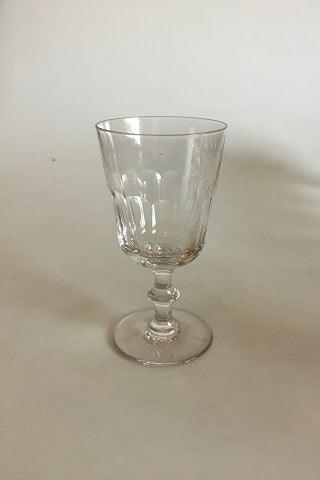 Holmegaard Dansk glas Christian VIII Rødvinsglas - Danam Antik