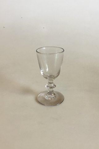 Holmegaard Dansk glas Berlinois Snapseglas - Danam Antik