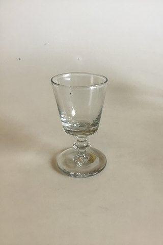 Holmegaard Dansk glas Wellington Hedvindglas - Danam Antik