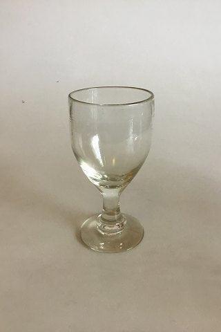 Holmegaard/Dansk glas Rødvinsglas Hogla. Fra ca. 1920 - Danam Antik