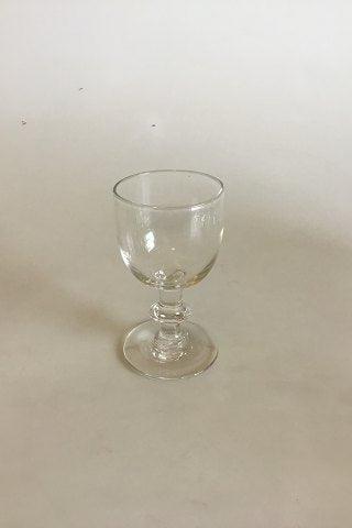 Lille vinglas, Dansk, Fra 1860-80. Navlemærket - Danam Antik