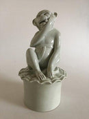 Royal Copenhagen Art Nouveau Unika Abe af Thylstrup - Danam Antik