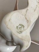 Royal Copenhagen Art Nouveau Figur i form af Torsk med åben mund No 286 - Danam Antik