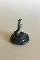 Royal Copenhagen Lille Solitærvase i form af slange No 509 - Danam Antik