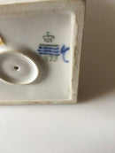 Royal Copenhagen Figur Faun på søjle med firben No 433 - Danam Antik