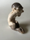 Royal Copenhagen Figur Grædende Faun No 1061 - Danam Antik