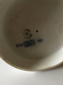 Royal Copenhagen Kongelig 2171 RC Faun knælende med druer Storch 1921 16 x 11 cm Pan I hel og fin stand - Danam Antik