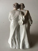 Royal Copenhagen Art Nouveau figur af two unge damer No 822 pre 1923 - Danam Antik