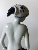 Royal Copenhagen Georg Thylstrup Figur af Pige med hund No 1957 - Danam Antik