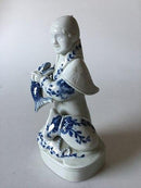 Royal Copenhagen Georg Thylstrup Figur af Munk med Fisk No 1595 - Danam Antik